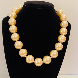 Faux Pearl Necklace